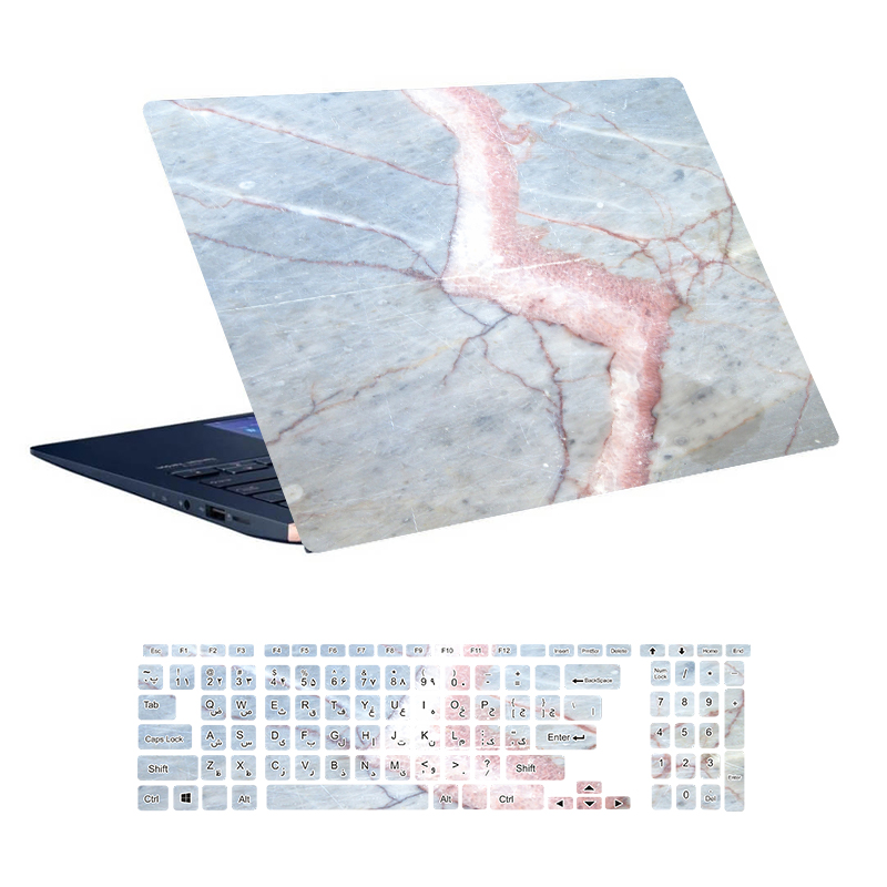 marble-design-laptop-skin-code-51-with-keyboard-sticker