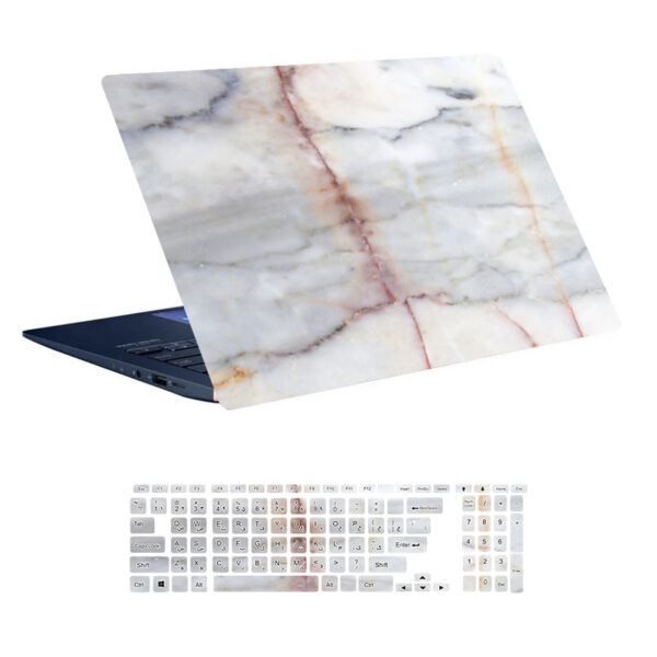 marble-design-laptop-skin-code-50-with-keyboard-sticker