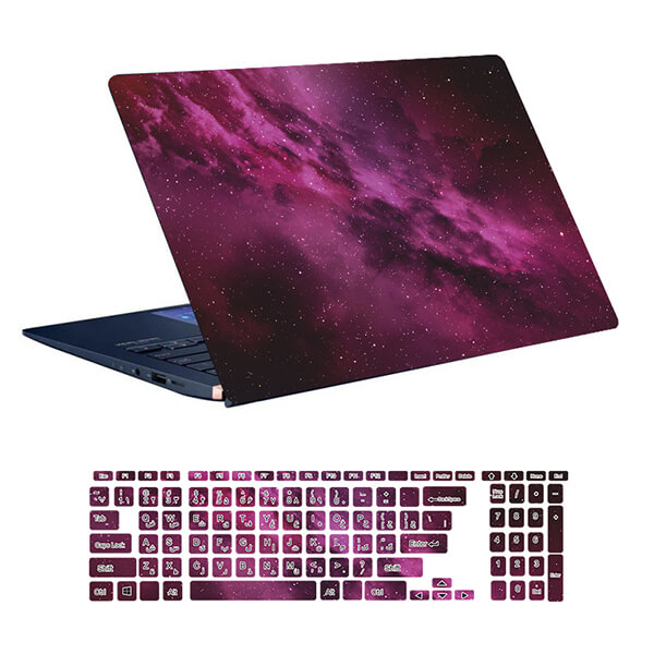 laptop-skin-with-space-code-75-design-and-keyboard-sticker