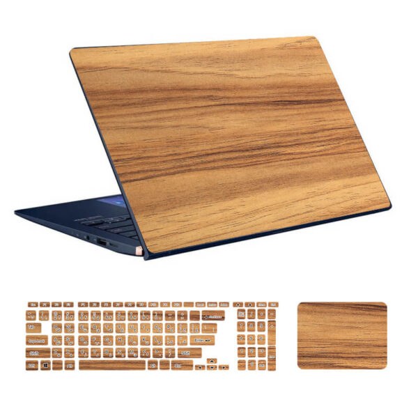 wood-design-laptop-sticker-code-22-with-keyboard-sticker