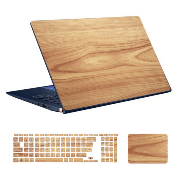 wood-design-laptop-sticker-code-34-with-keyboard-sticker