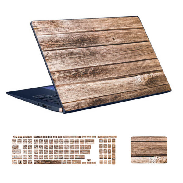 wood-design-laptop-sticker-code-25-with-keyboard-sticker