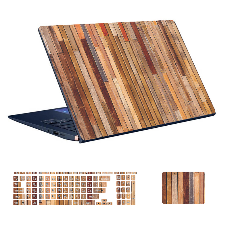 wood-design-laptop-sticker-code-06-with-keyboard-sticker