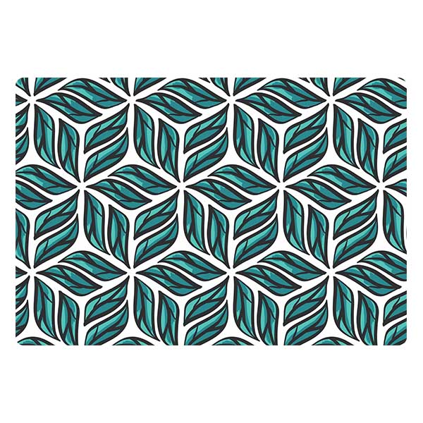 Laptop skin with geometric design code 03 with keyboard sticker