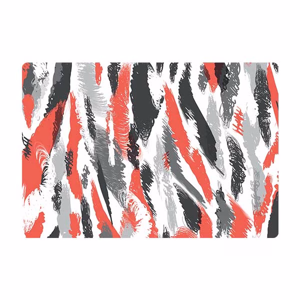 Geometric design laptop skin code 10 with keyboard sticker