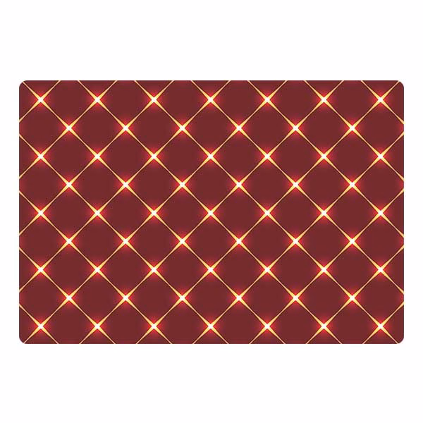 Laptop skin with geometric design code 14 with keyboard sticker