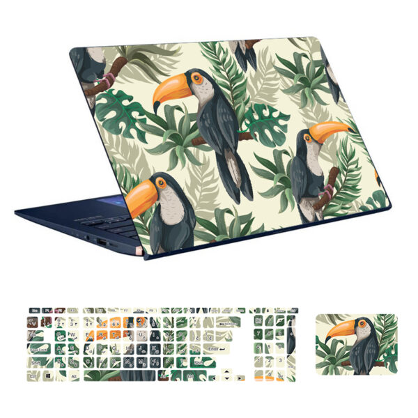 Animal design laptop skin code 09 with keyboard sticker