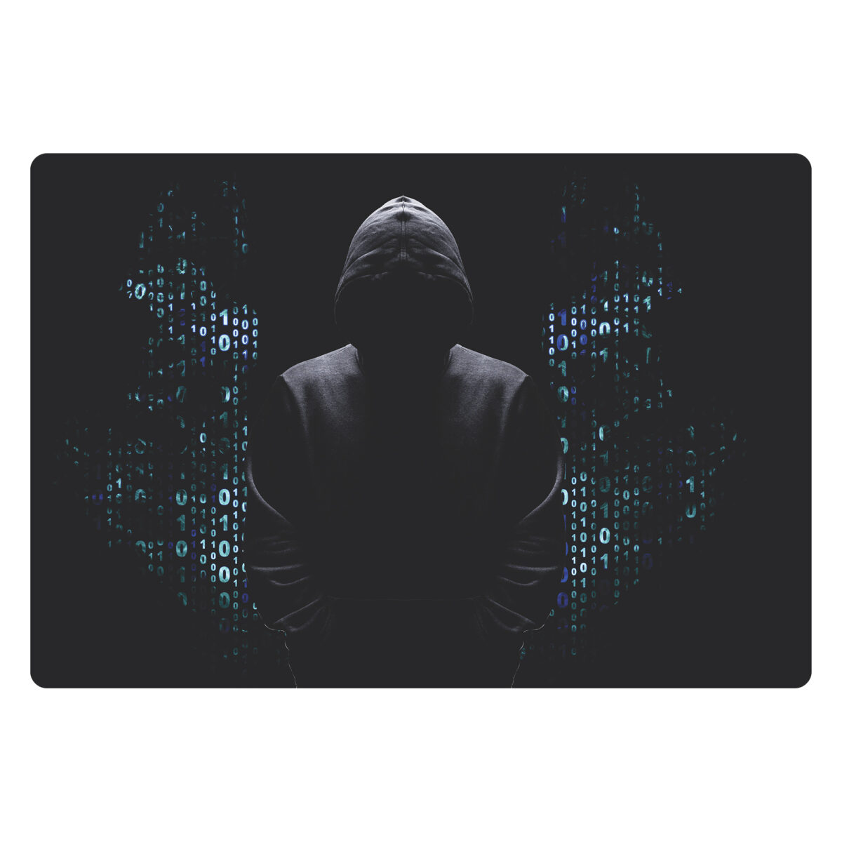 Hacker design laptop skin code 09 with keyboard sticker