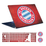 Bayern Munich laptop skin code 01 with keyboard sticker