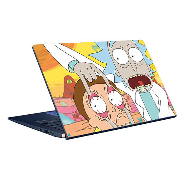 Rick & Morty Design Laptop Skin Code 09