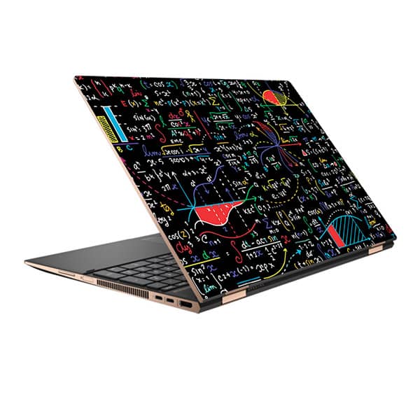 Math Design Laptop Skin Code 01