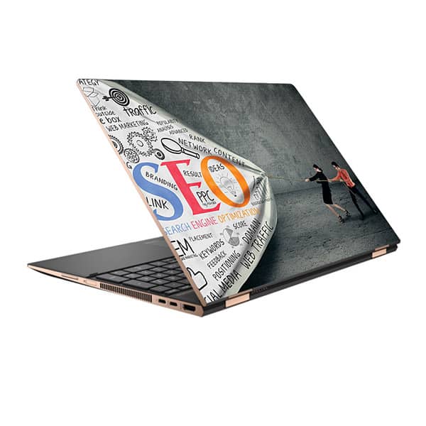 Laptop skin SEO design code 01