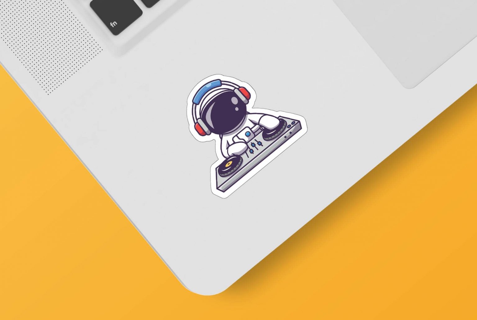 Astronaut Laptop Skin Code 08 with Keyboard Sticker