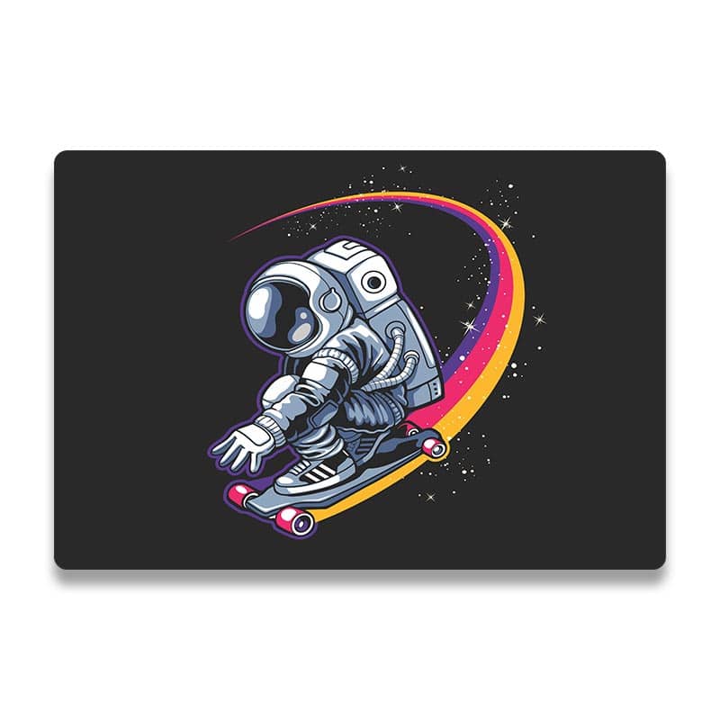 Astronaut laptop code 14 code skin with keyboard sticker