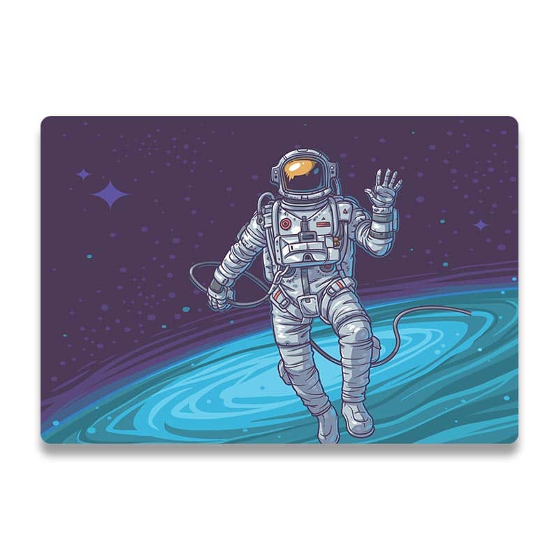 Astronaut 16 laptop design skin with keyboard sticker