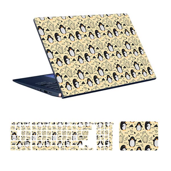 Animal design laptop skin code 22 with keyboard sticker