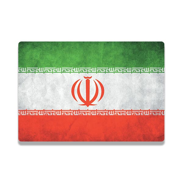 Laptop skin of Iran design code 01 with keyboard sticker