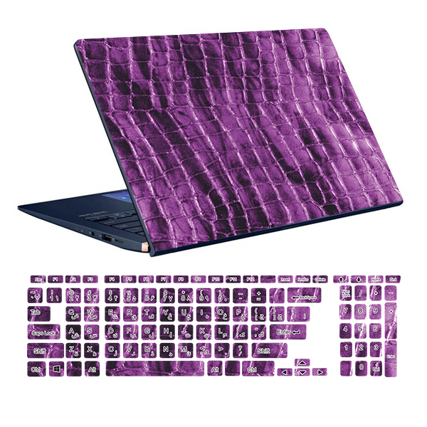 Snake design laptop skin code 07 with keyboard sticker