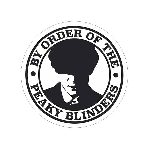 Peaky Blinders Laptop Sticker Code 01