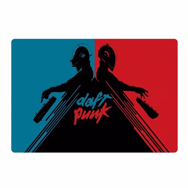 Daft punk design laptop skin code 01