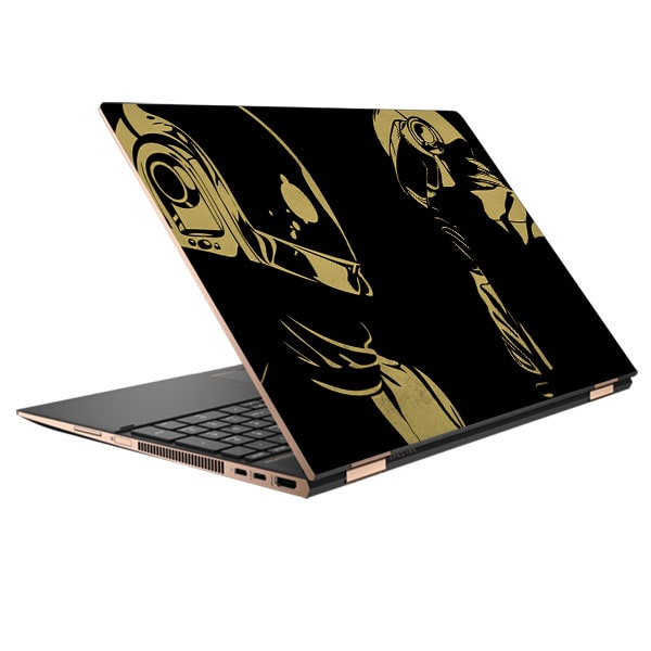 Daft punk design laptop skin code 03
