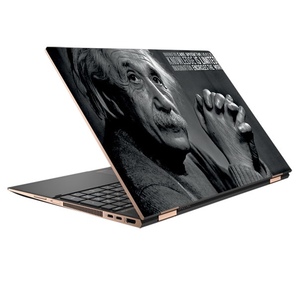 Einstein Laptop Skin Design Code 01
