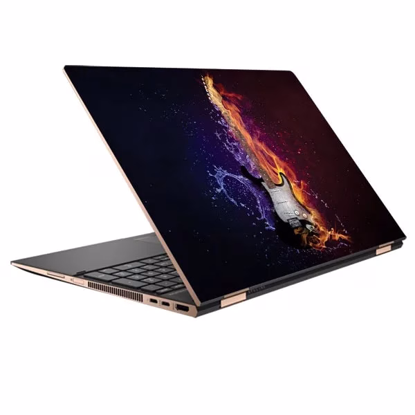Guitar design laptop skin code 01 اسکین لپ تاپ طرحGuitarکد۰۱