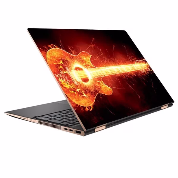 Guitar design laptop skin code 02