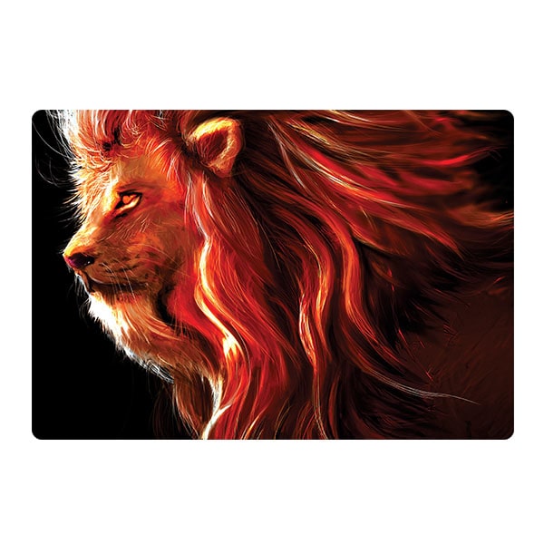 Lion design laptop skin code 03