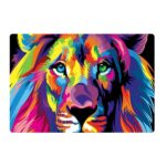 Lion design laptop skin code 08