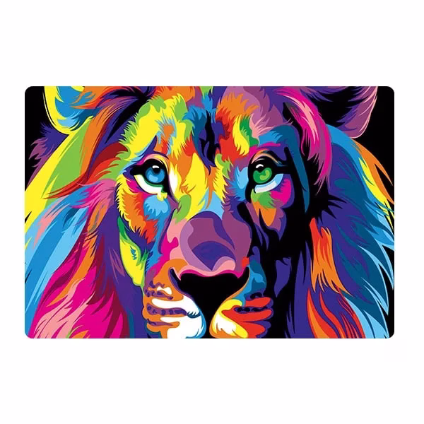 Lion design laptop skin code 08