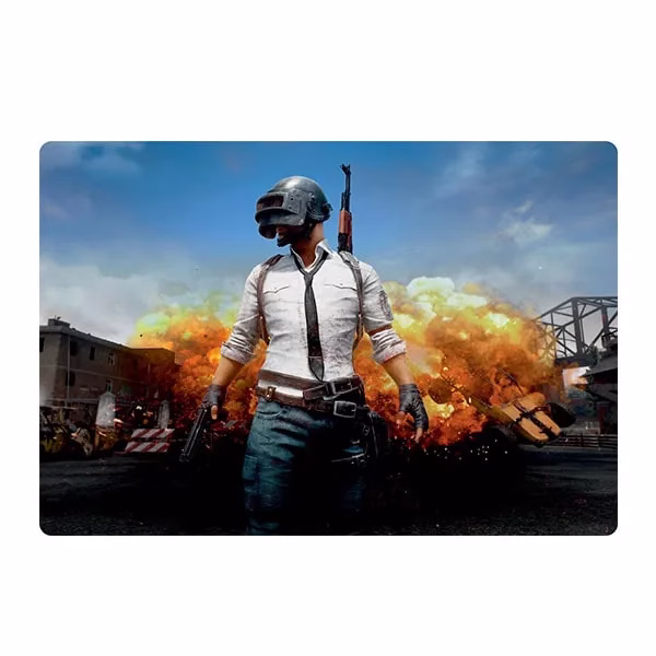 Laptop skin PubG design code 01