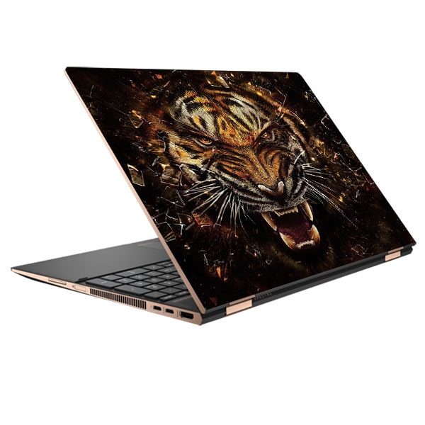 Tiger design laptop skin code 01