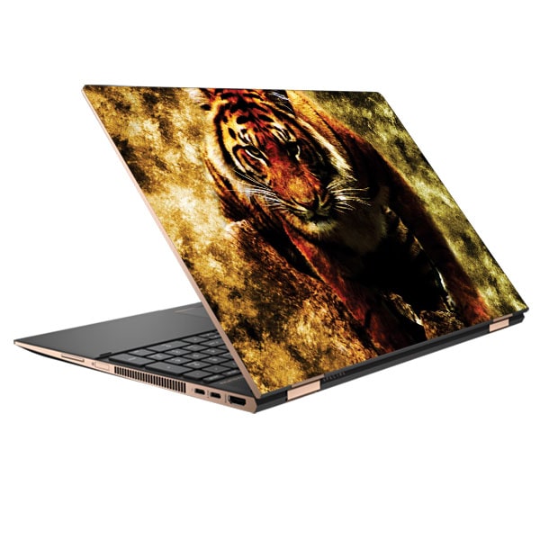 Tiger design laptop skin code 02