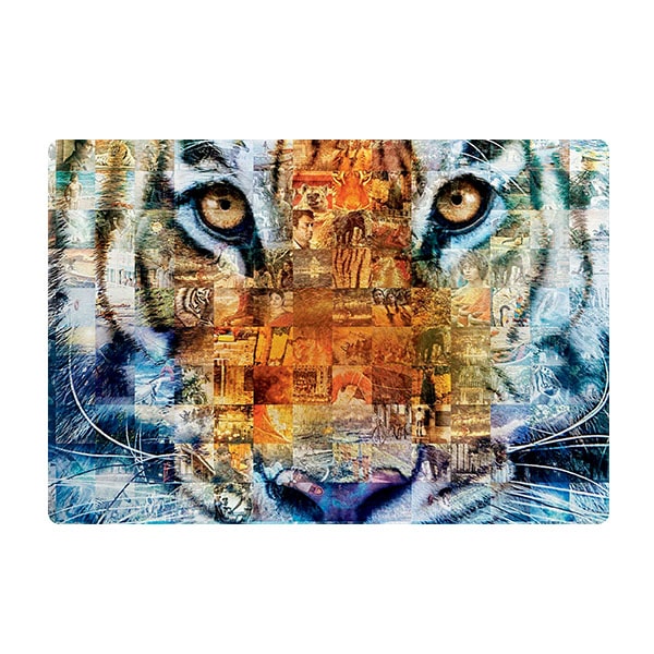 Tiger design laptop skin code 11