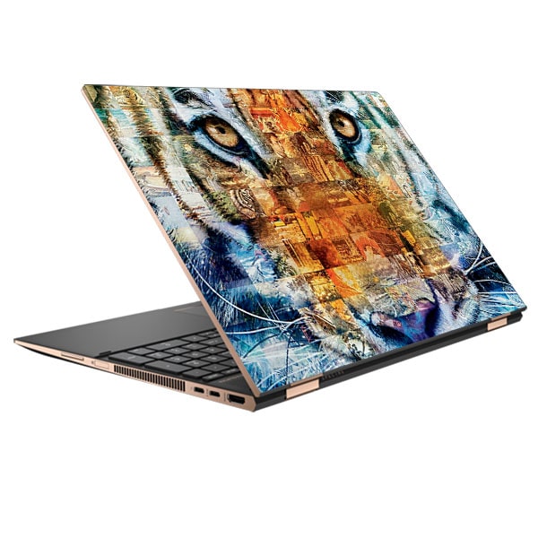 Tiger design laptop skin code 11