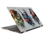 Witcher design laptop skin code 09