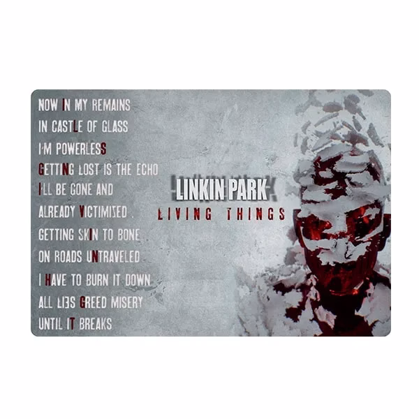 Laptop skin design Linkin park code 01