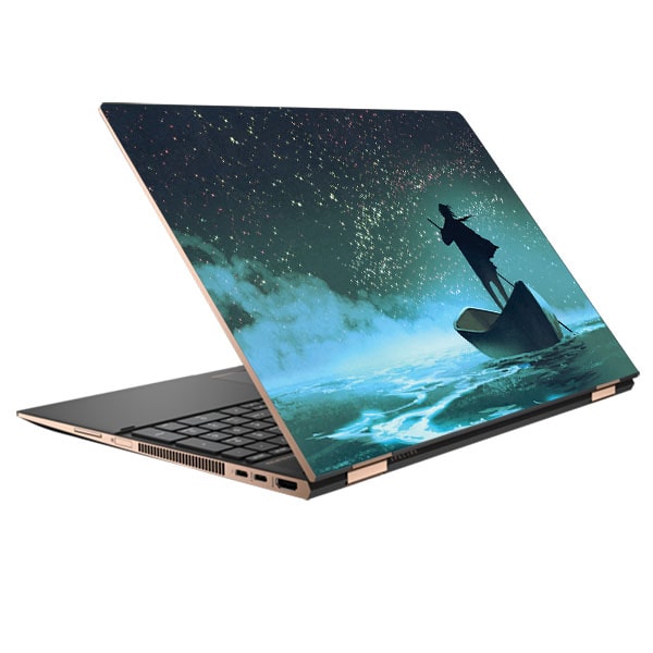 Laptop skin design sea code 01