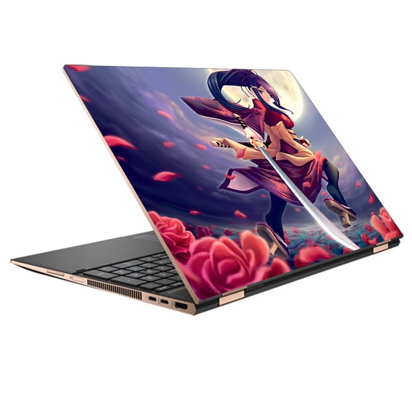 The Girl Design Laptop Skin Code 36
