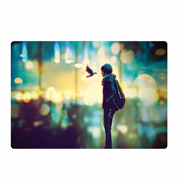 The Girl Design Laptop Skin Code 01