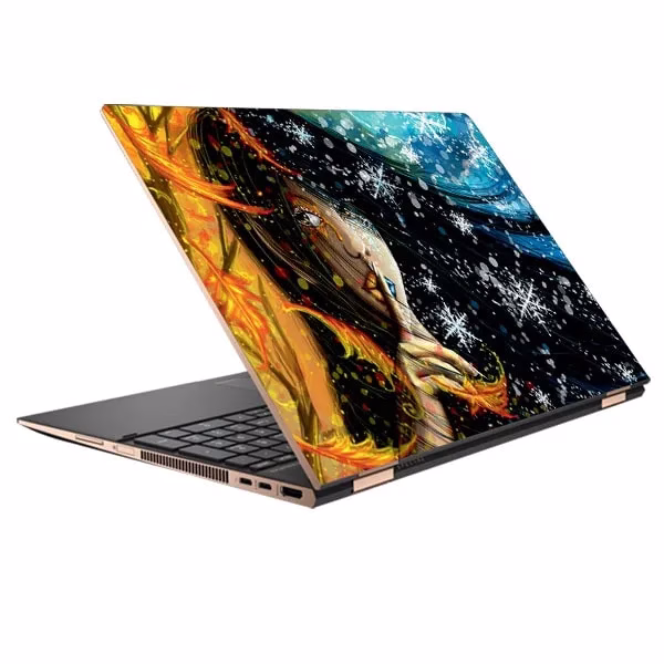 The Girl Design Laptop Skin Code 08