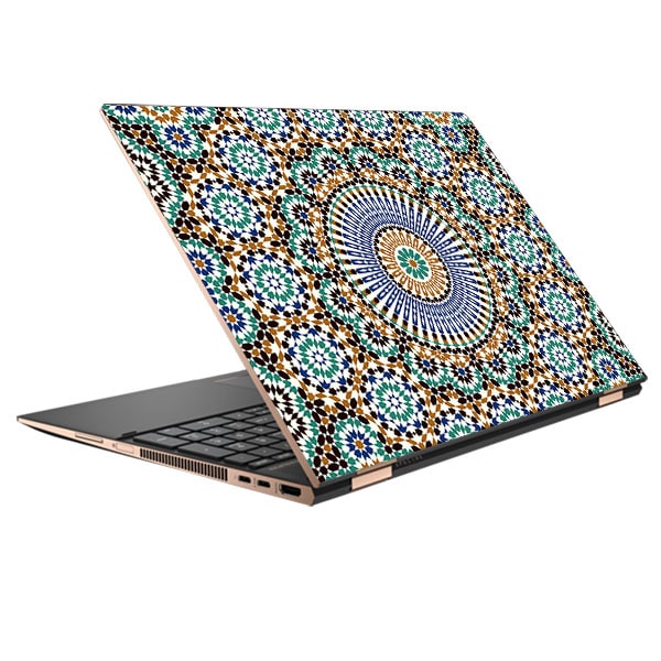 Laptop skin tile design code 08
