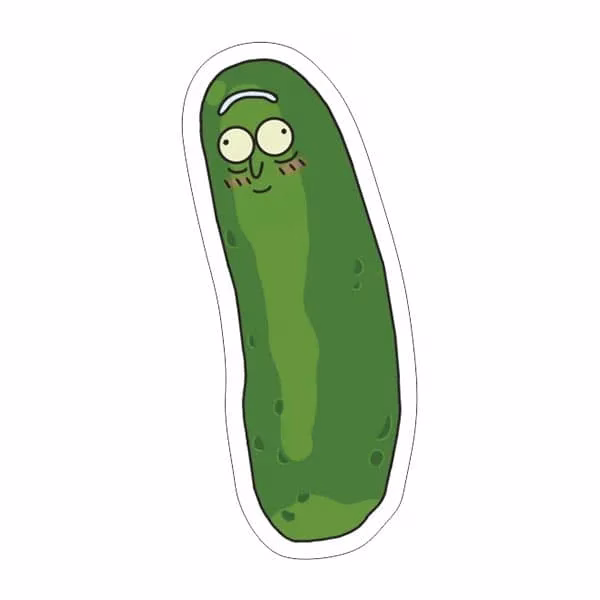 Rick Laptop Sticker Code 09