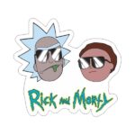 Rick & Morty Laptop Sticker Code 10