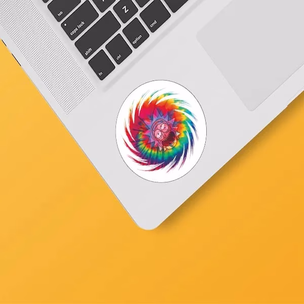 Rick & Morty Laptop Sticker Code 11