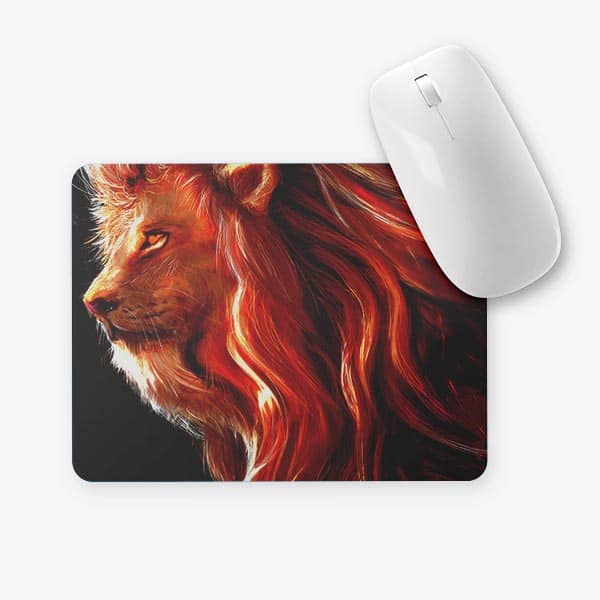 Lion mouse pad code 04