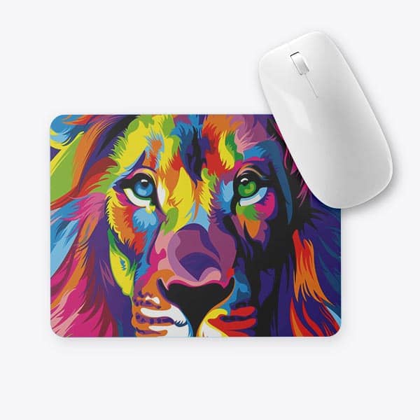 Lion mouse pad code 08