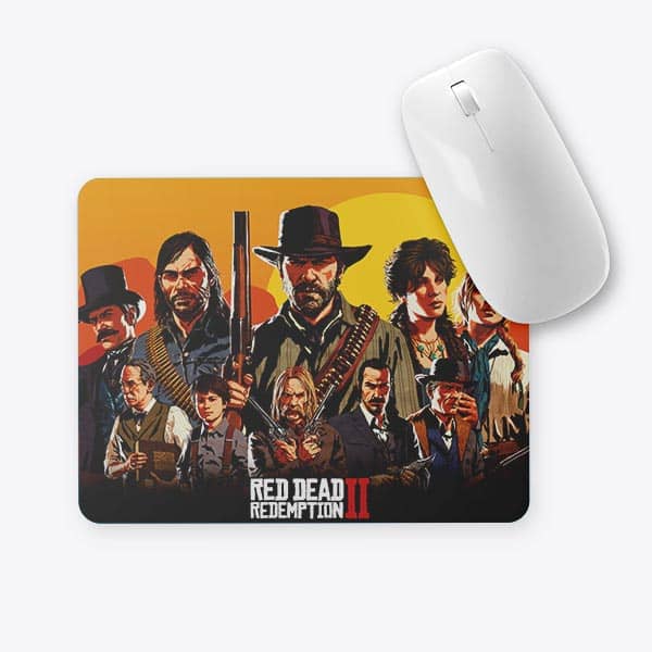 Mouse pad RedDead Code 03
