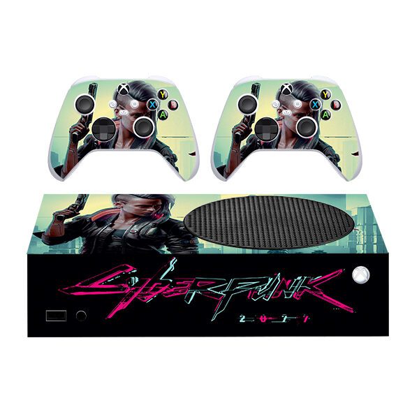 اسکین Xbox series s/x طرح Cyberpunk 03